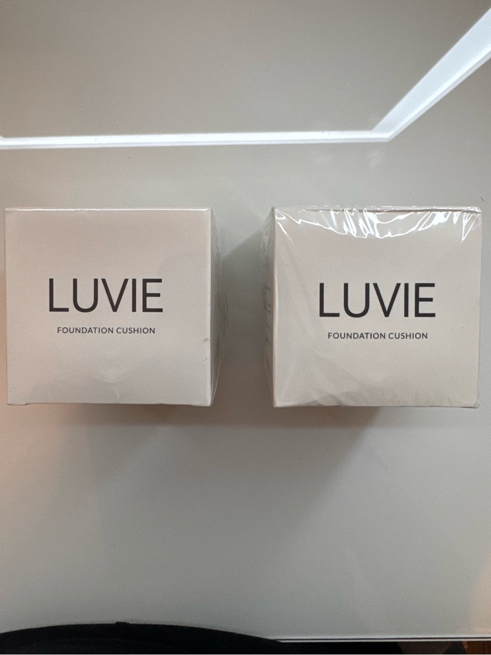 2- NIB Luvie Glow Foundation Cushion "Warm"